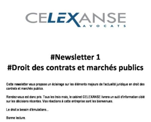 Celexanse newsletter #1